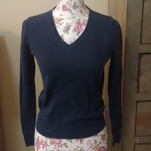 Old Navy blue v-neck sweater xxx 16